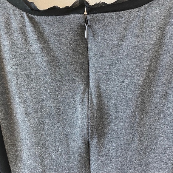 Banana Republic Black & Gray Night Out Dress - Picture 8 of 8